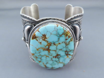 HUGE Royston Turquoise Cuff Bracelet by Andy Cadman