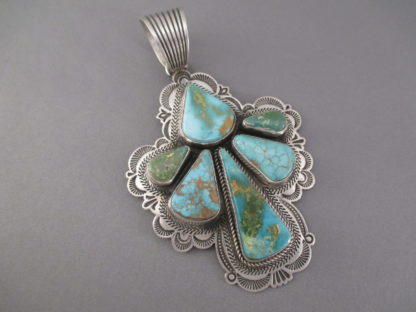 Royston Turquoise Pendant by Albert Jake