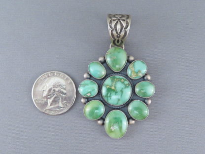 Turquoise Cluster Pendant (Sonoran Gold Turquoise)