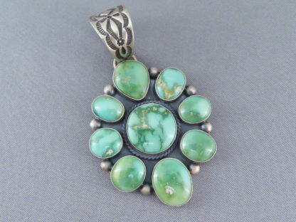 Turquoise Cluster Pendant (Sonoran Gold Turquoise)