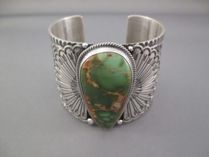 Sunshine Reeves Wide Cuff Bracelet with Royston Turquoise
