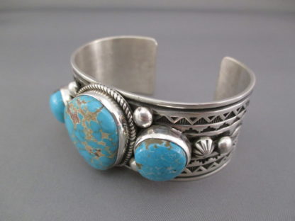 Dragonfly Turquoise Bracelet by Albert Jake (Navajo)