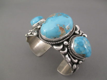 Royston Turquoise Cuff Bracelet by Darryl Becenti – WOW!!