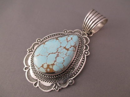 Number Eight Turquoise Pendant – #8 Turquoise