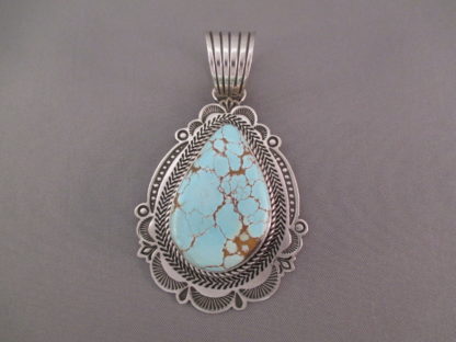 Number Eight Turquoise Pendant – #8 Turquoise