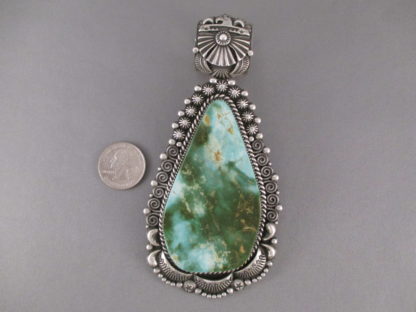 LARGE Royston Turquoise Pendant