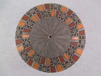 Acoma Pottery - Painted Seed Pot by Native American Indian potter, Daniel Lucario (Acoma Pueblo) $430-