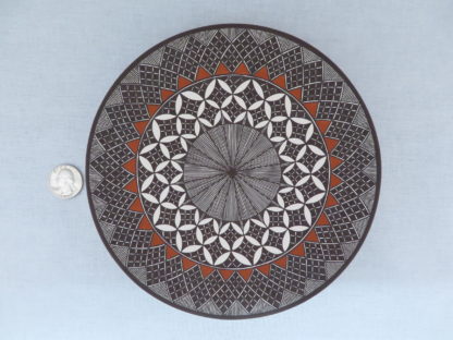 Acoma Pottery Plate by Amanda Lucario
