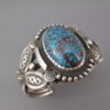 Egyptian Turquoise Cuff Bracelet by Terry Martinez