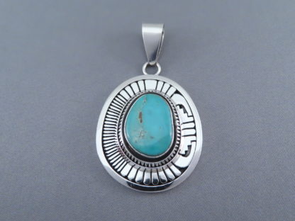 Fox Turquoise Pendant