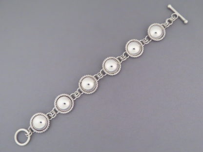 Sterling Silver Link Bracelet by Artie Yellowhorse