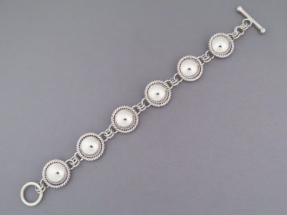 Sterling Silver Link Bracelet by Artie Yellowhorse