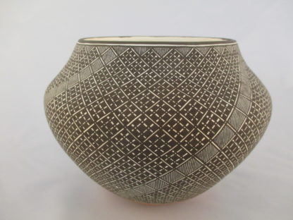 Rebecca Lucario Acoma Pueblo Pottery Bowl