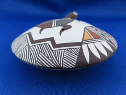 Carolyn Concho Seed Pot with Turtle (Acoma Pottery)