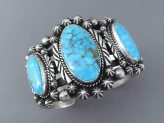 Kingman Turquoise Cuff Bracelet