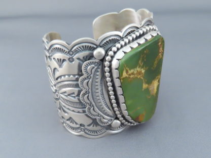 AWESOME Royston Turquoise Cuff Bracelet by Arnold Blackgoat