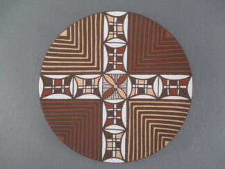 Pottery Plate by Acoma Pueblo Indian pottery artist, Alisha Sanchez $198-
