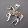 Multi-Stone Inlay Horse Pendant – Larger