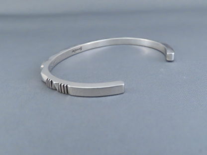 Sterling Silver Cuff Bracelet by Jennifer Curtis (Large)