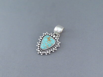 Carico Lake Turquoise Pendant by Artie Yellowhorse