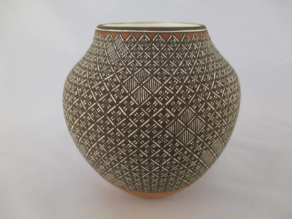 Acoma Pottery Jar by Rebecca Lucario