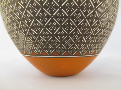 Acoma Pottery Jar by Rebecca Lucario