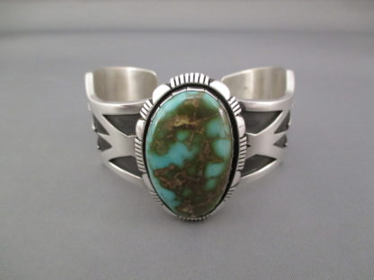 Sterling Silver Bracelet with Royston Turquoise