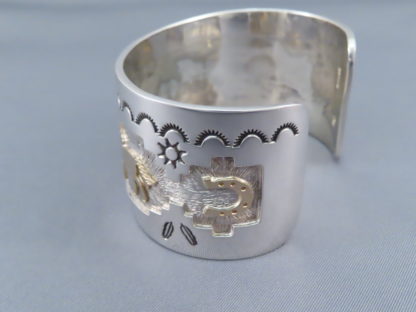 HORSE Bracelet by Fortune Huntinghorse in Gold & Silver