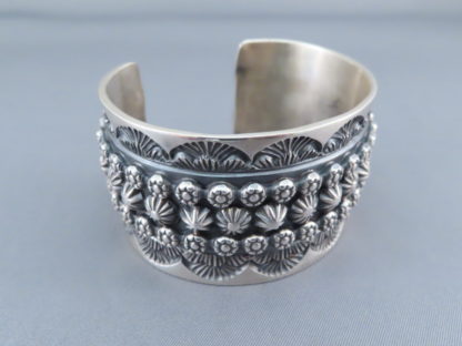 Marc Antia Sterling Silver Cuff Bracelet – Wide