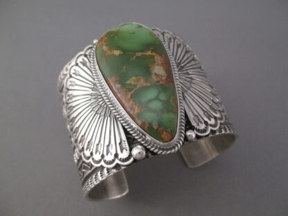Sunshine Reeves Wide Cuff Bracelet with Royston Turquoise
