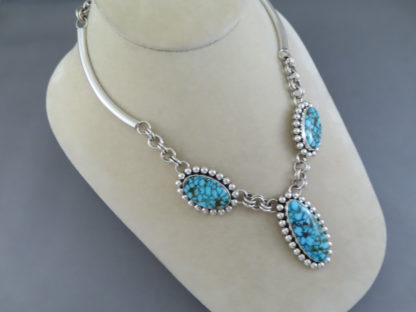 Kingman Turquoise Necklace by Artie Yellowhorse