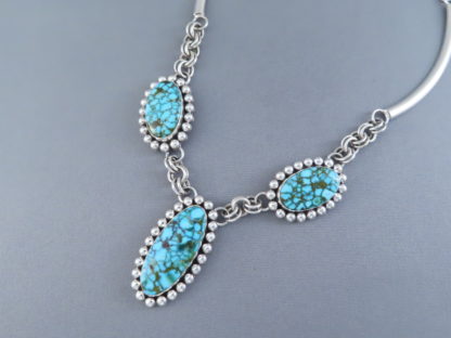 Kingman Turquoise Necklace by Artie Yellowhorse