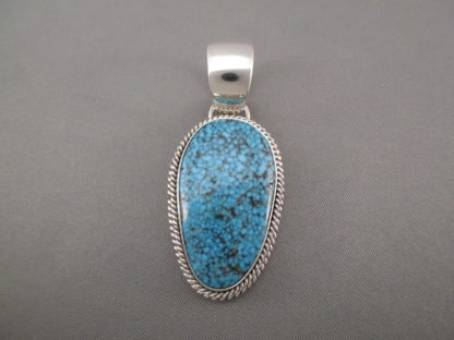 Kingman Turquoise Pendant by Artie Yellowhorse