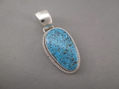Kingman Turquoise Pendant by Artie Yellowhorse