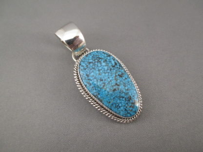 Kingman Turquoise Pendant by Artie Yellowhorse