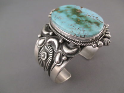 Royston Turquoise Cuff Bracelet by Derrick Gordon (Navajo)