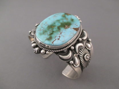 Royston Turquoise Cuff Bracelet by Derrick Gordon (Navajo)