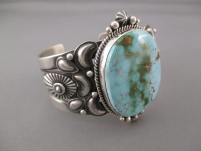 Royston Turquoise Cuff Bracelet by Derrick Gordon (Navajo)