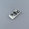 Dolomite & Black Jade Inlay Money Clip