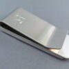 Dolomite & Black Jade Inlay Money Clip