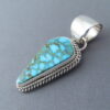 Kingman Turquoise Pendant by Artie Yellowhorse (smaller)