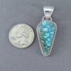 Kingman Turquoise Pendant by Artie Yellowhorse (smaller)