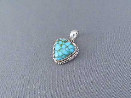 Kingman Turquoise & Sterling Silver Pendant (smaller)