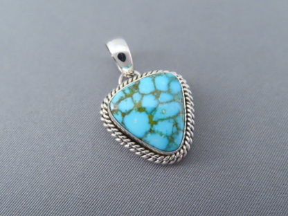 Kingman Turquoise & Sterling Silver Pendant (smaller)