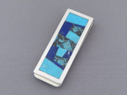 Multi-Color Inlay Money Clip