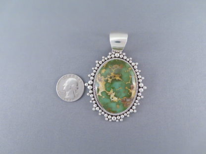 Larger Royston Turquoise Pendant