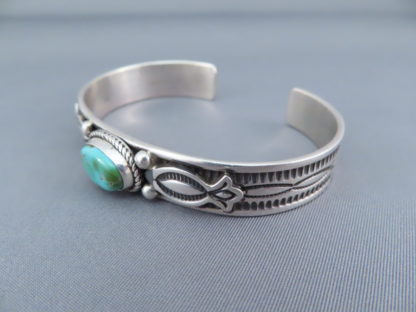 Royston Turquoise Cuff Bracelet by Albert Jake
