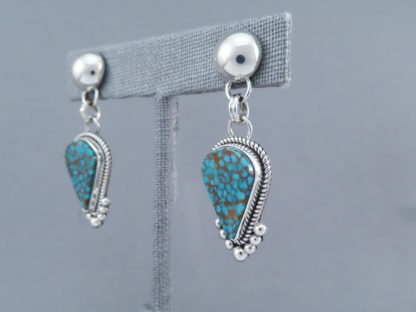 Mineral Park Turquoise & Sterling Silver Earrings