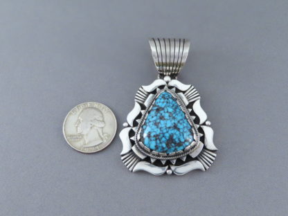 Gorgeous Pendant with Kingman Turquoise