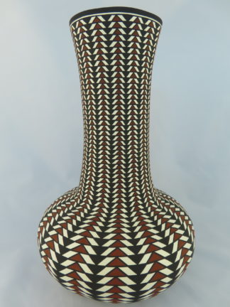 Giant Acoma Pottery Vase by Paula Estevan
